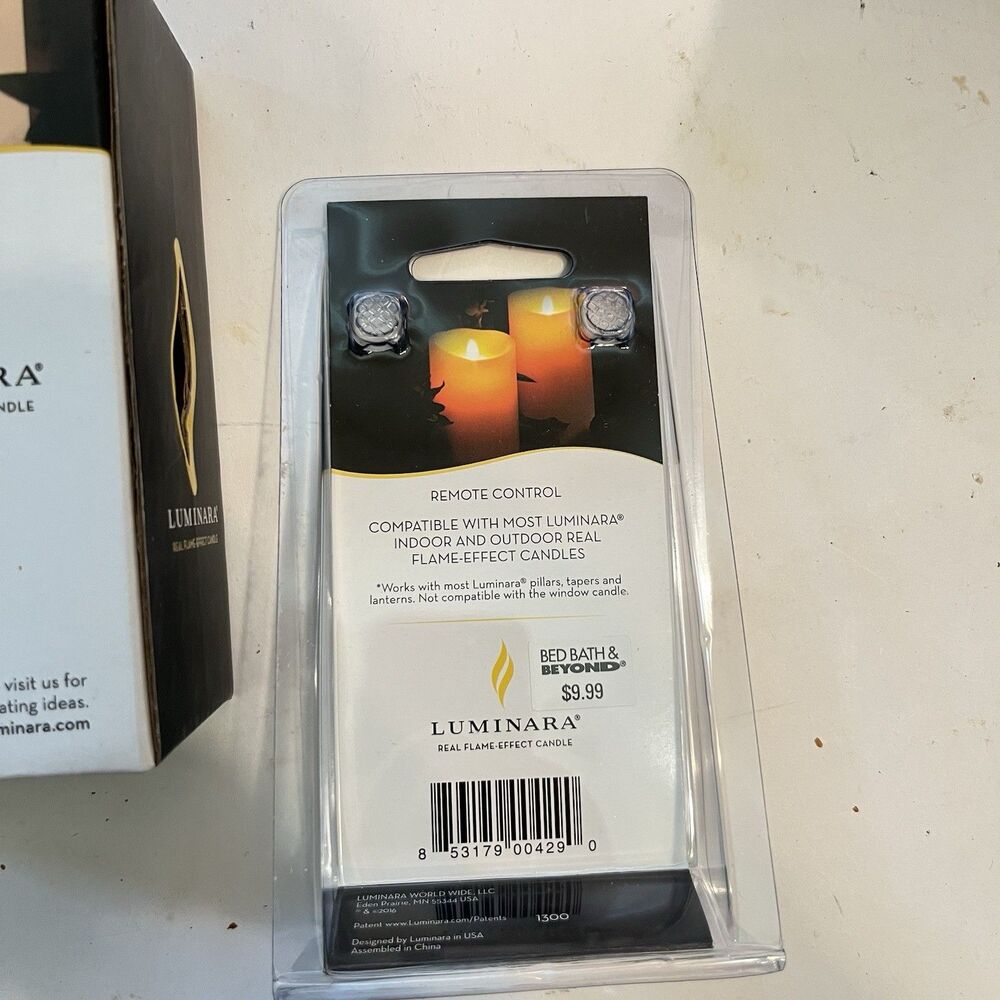 Luminara Flameless Moving Lot 6 Wick LED Battery Tea Light Candles w/Remote - Picture 11 of 11